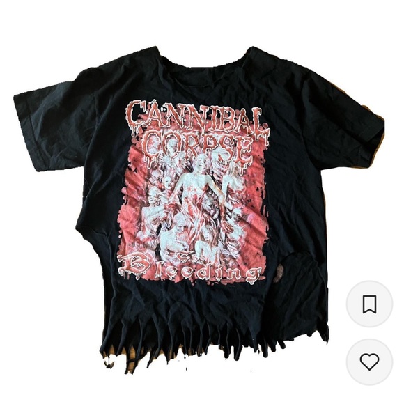 Cannibal Corpse Frayed Tee - Picture 1 of 3